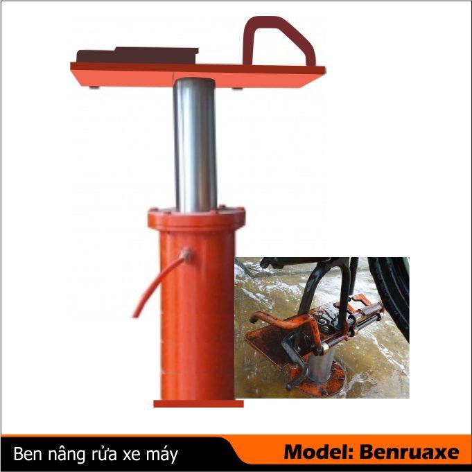 Ben nâng rửa xe máy Honda, Ti nâng rửa xe máy Honda