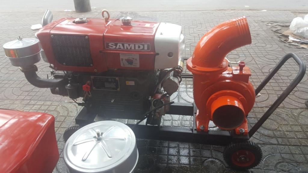 Máy Bơm Nước Đầu Nổ Diesel D24