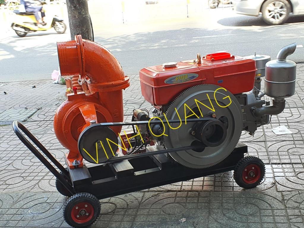 Máy Bơm Nước Chạy Dầu Lưu Lượng Lớn